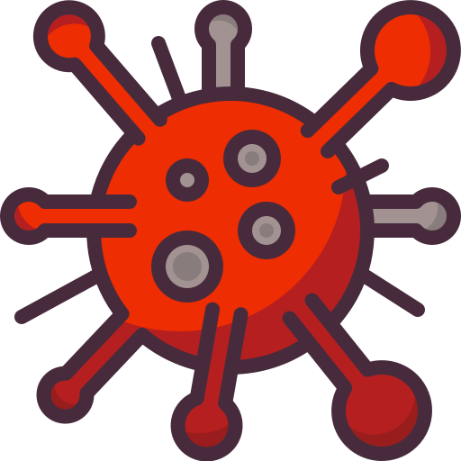 virus icono gratis