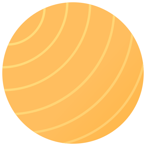 bola de ioga grátis ícone