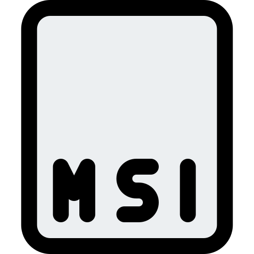 archivo msi icono gratis