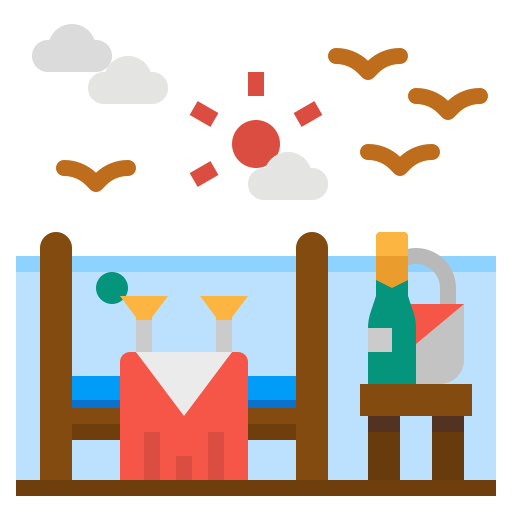 terraza icono gratis