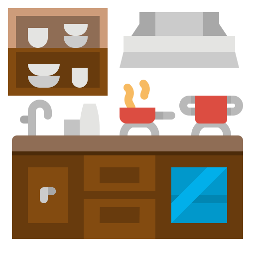 Kitchen timer - Free furniture and household icons