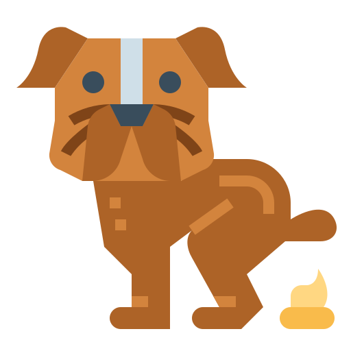 perro icono gratis