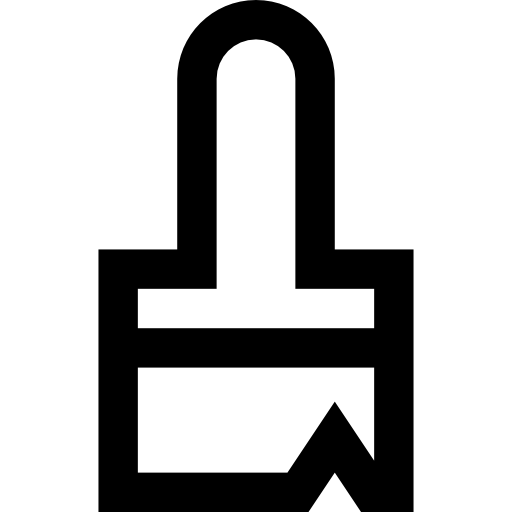 cepillo icono gratis