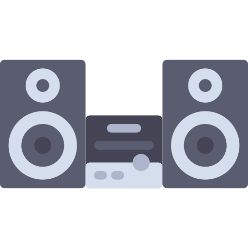 altavoces icono gratis