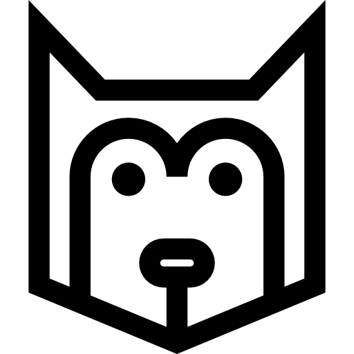 Siberian husky - free icon