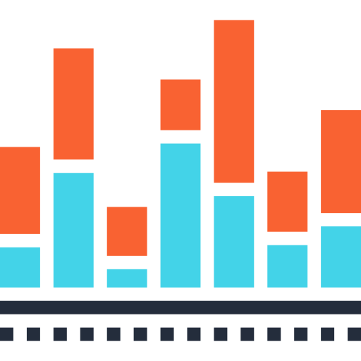 Bar chart - free icon