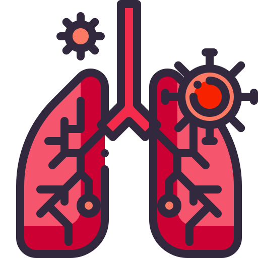 Lung Generic Outline Color icon