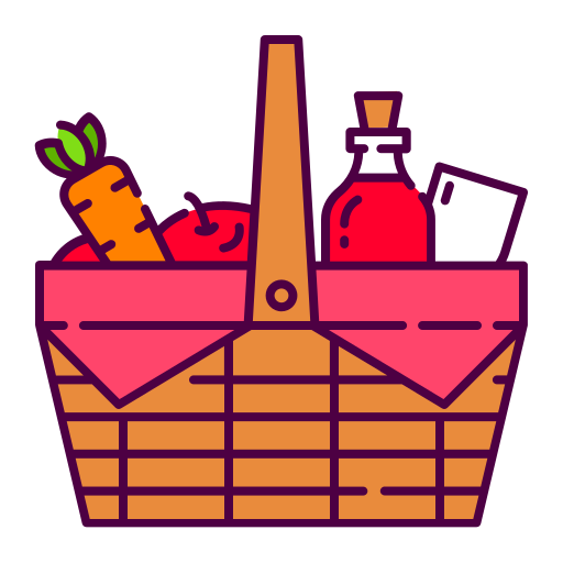 Picnic basket - free icon