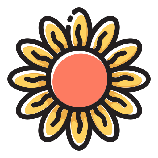 girasol icono gratis
