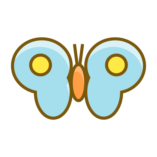 mariposa icono gratis