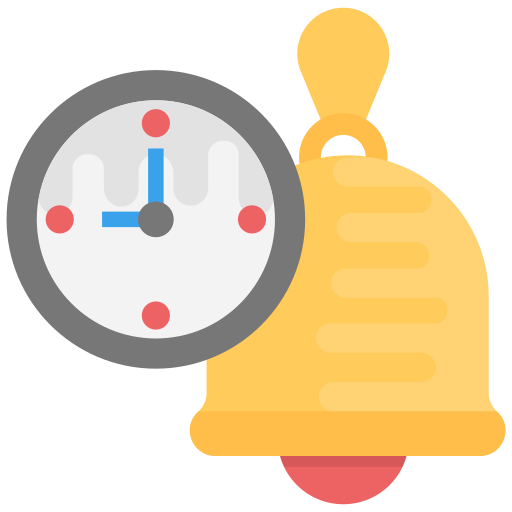 Alarm free icon