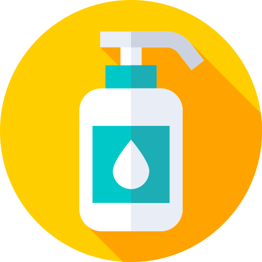 Antibacterial gel - free icon