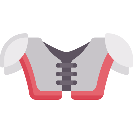 Shoulder pads Special Flat icon