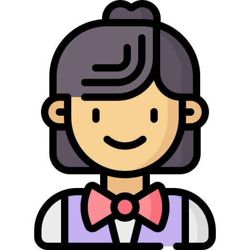 camarera icono gratis