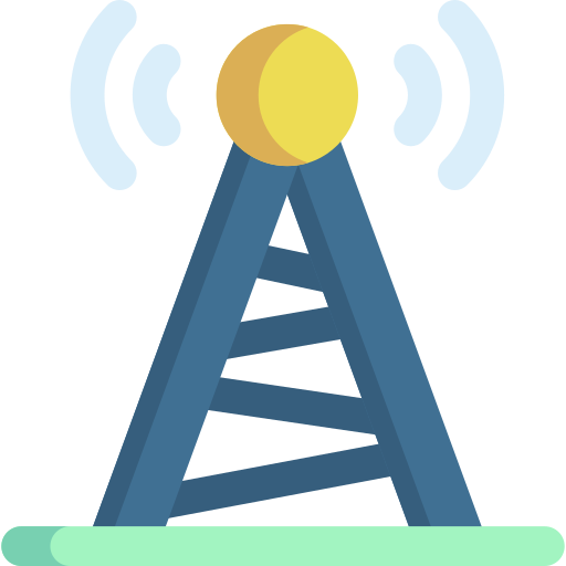 antena de radio icono gratis