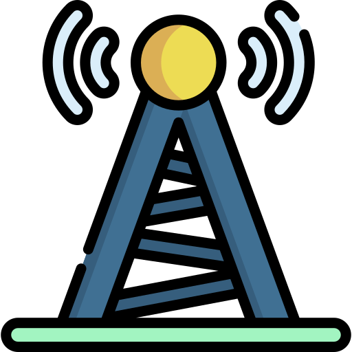 antena de radio icono gratis