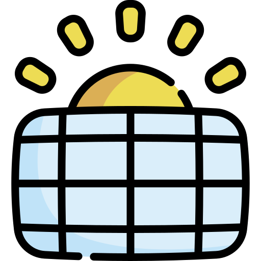 panel solar icono gratis