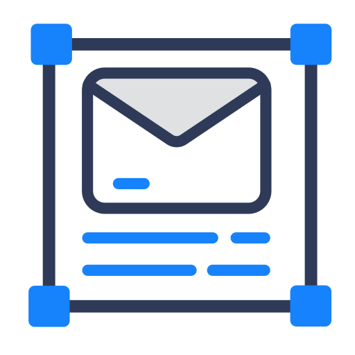 courrier Icône gratuit