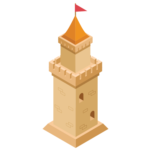 Tower Generic Isometric Icon