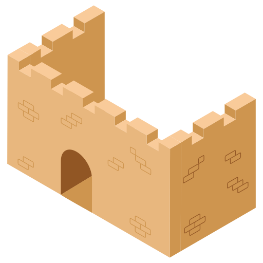 muralla icono gratis