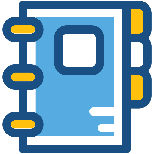 libro de contactos icono gratis