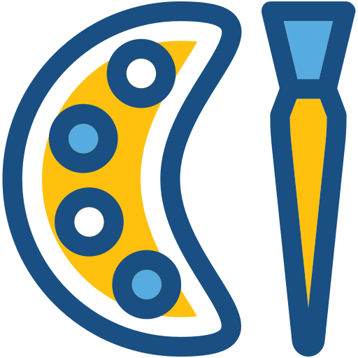 Paint palette free icon