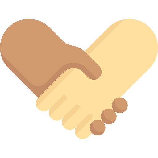 Handshake Special Flat icon