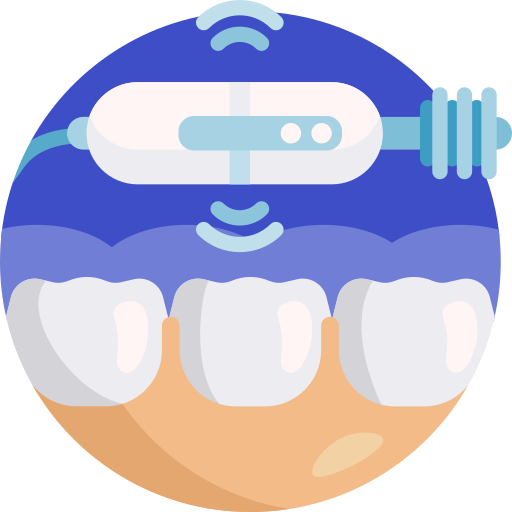 limpieza dental icono gratis