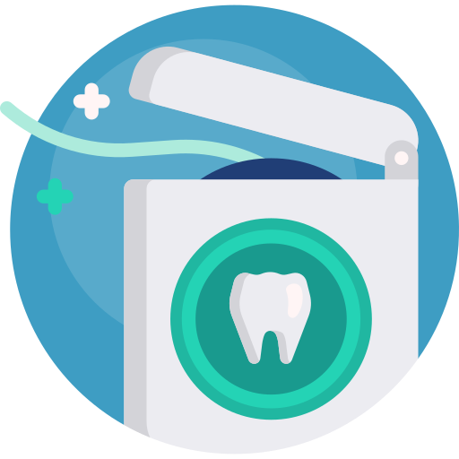 hilo dental icono gratis