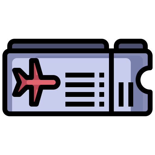 Посадочный талон бесплатно иконка