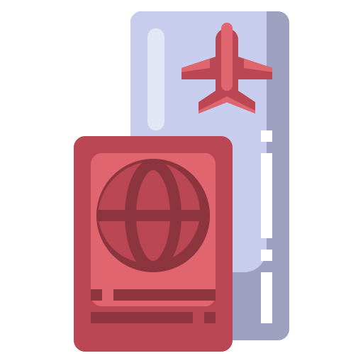 pasaporte icono gratis