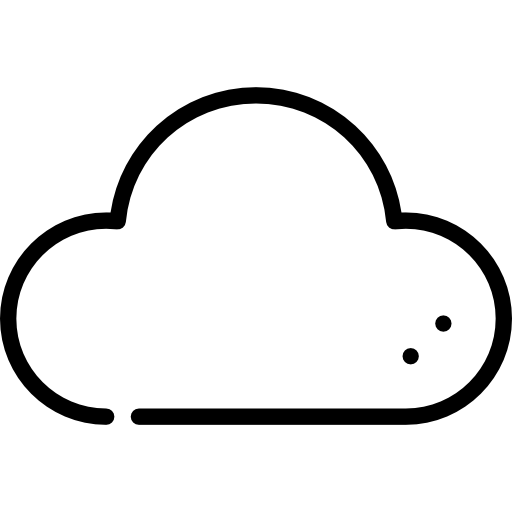 computación en la nube icono gratis