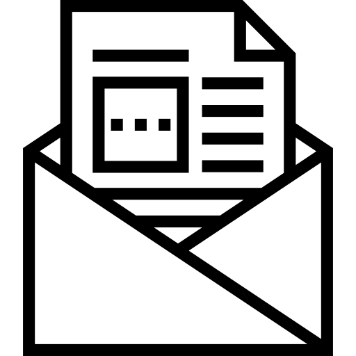 correo electrónico icono gratis