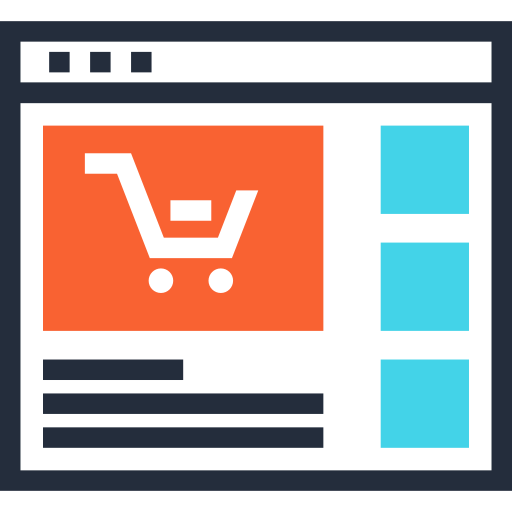 magasin en ligne Icône gratuit