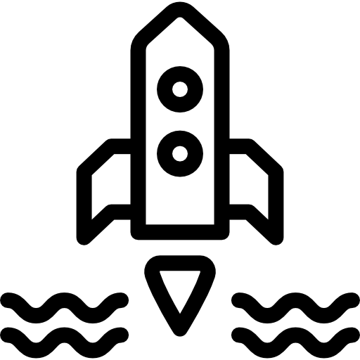 Rocket ship - free icon