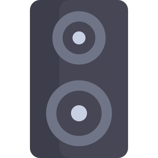 altavoces icono gratis