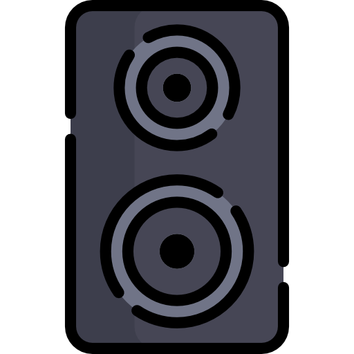 altavoces icono gratis