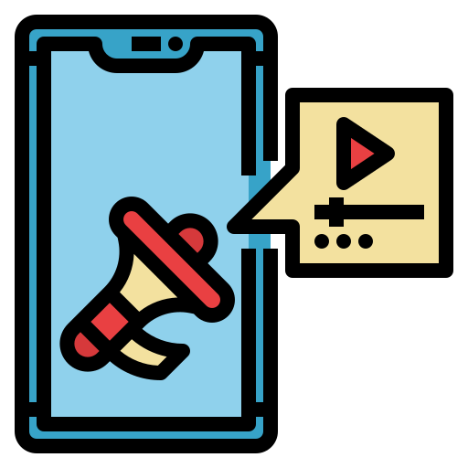 el marketing móvil icono gratis