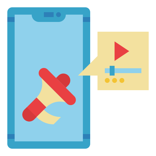 el marketing móvil icono gratis