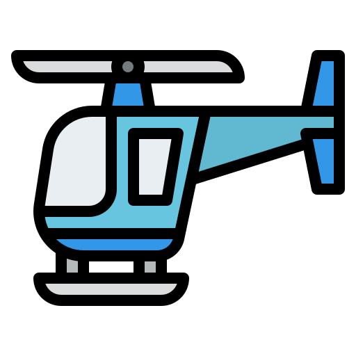 Helicopter - Free transport icons