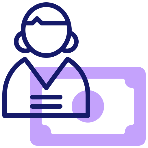 salario icono gratis