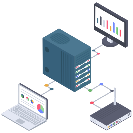 transferencia de datos icono gratis