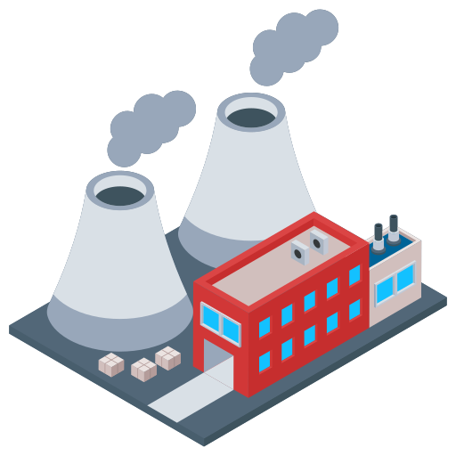 Power industry Generic Isometric icon