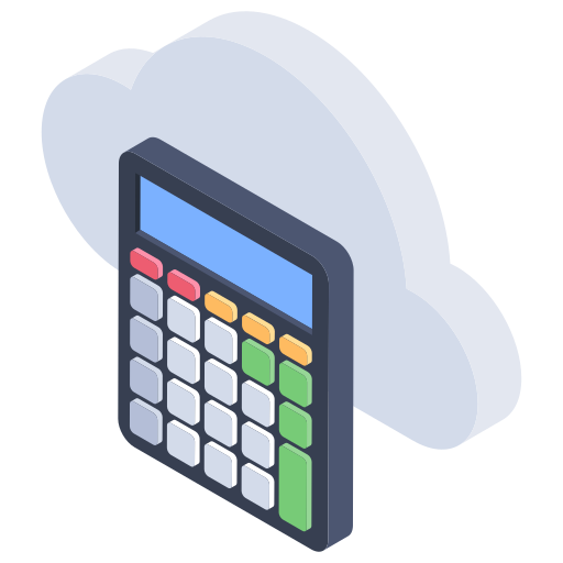 Calculator Generic Isometric icon