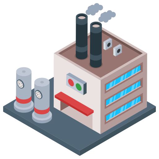 Industry Generic Isometric icon