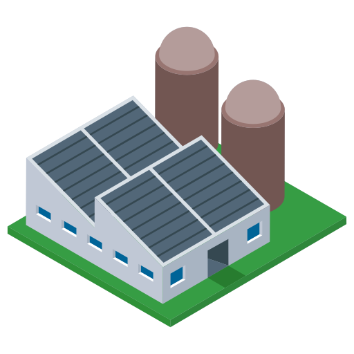 industria de la energía icono gratis