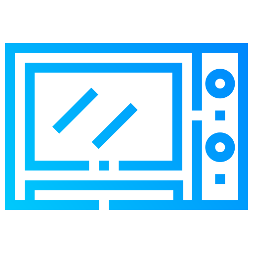 Microwave oven Generic Gradient icon