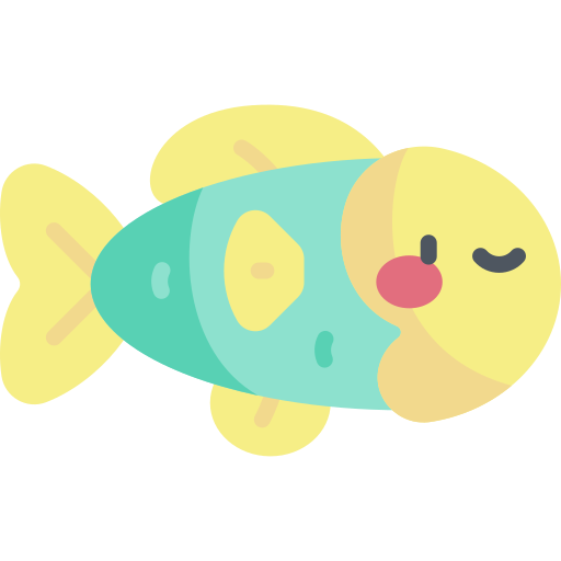 Fish Kawaii Flat icon