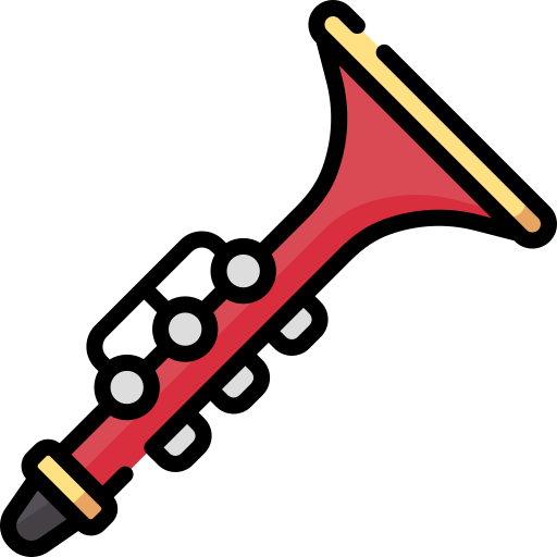 clarinete icono gratis