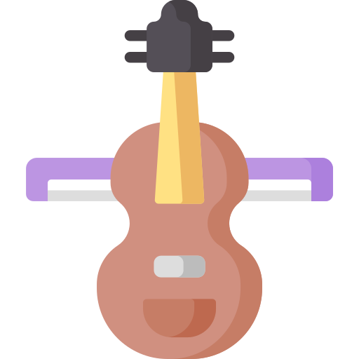 violín icono gratis